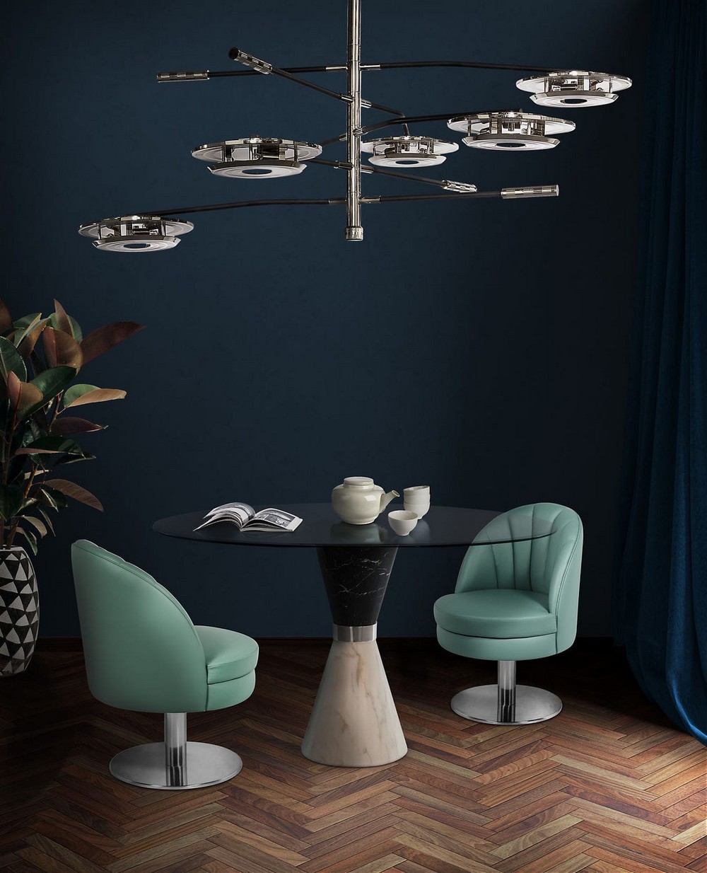 Retro Vibe Mid-century: The Dining Chairs