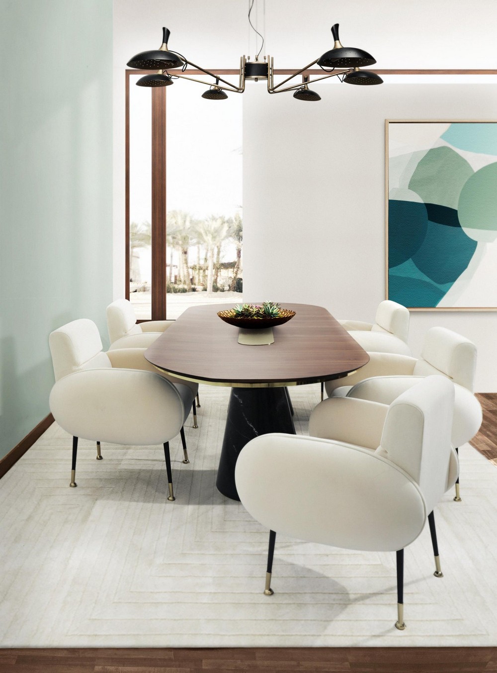 Retro Vibe Mid-century: The Dining Chairs