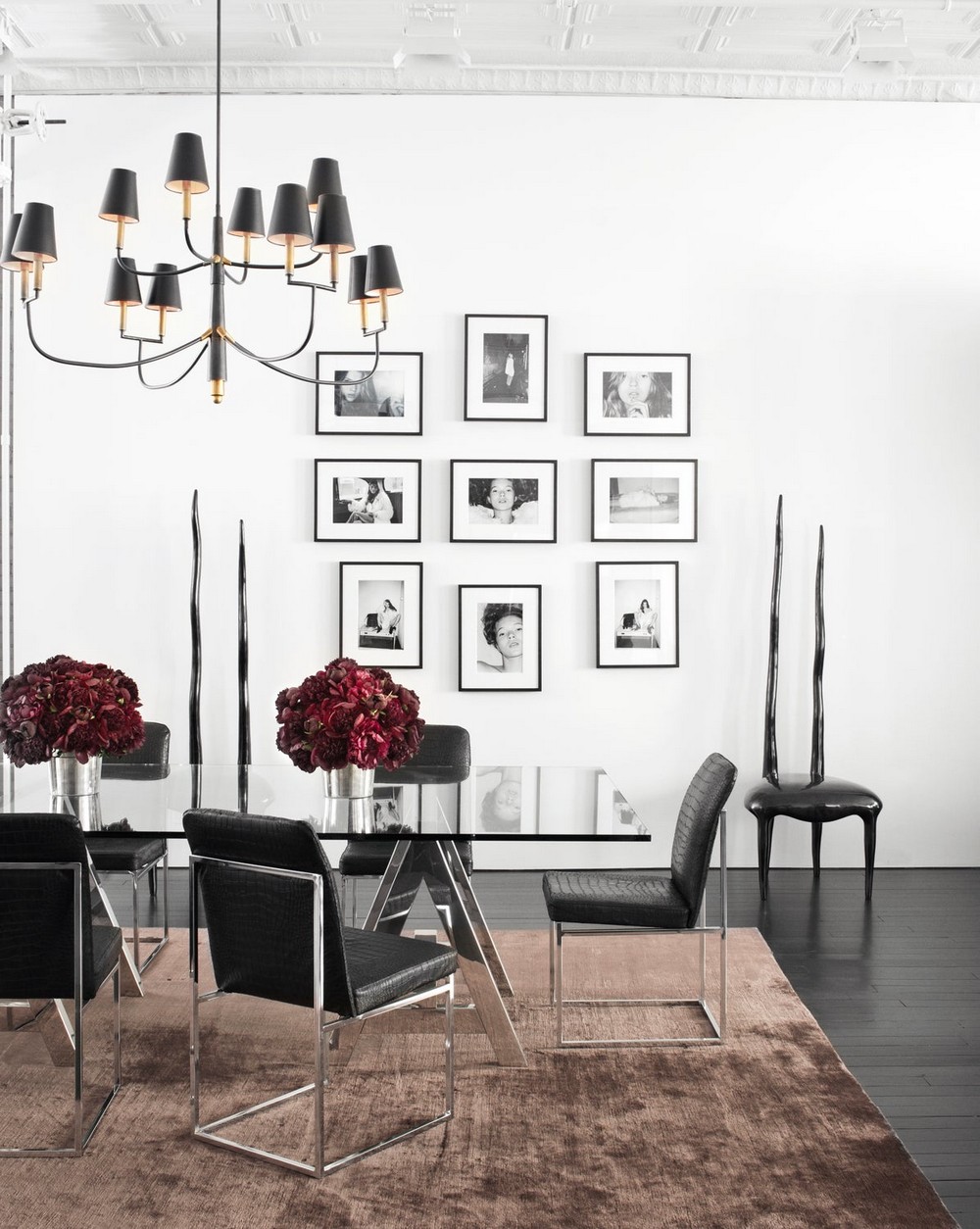 Luxury, Old-world Romance and Urban Cool: Dining Rooms by Ryan Korban