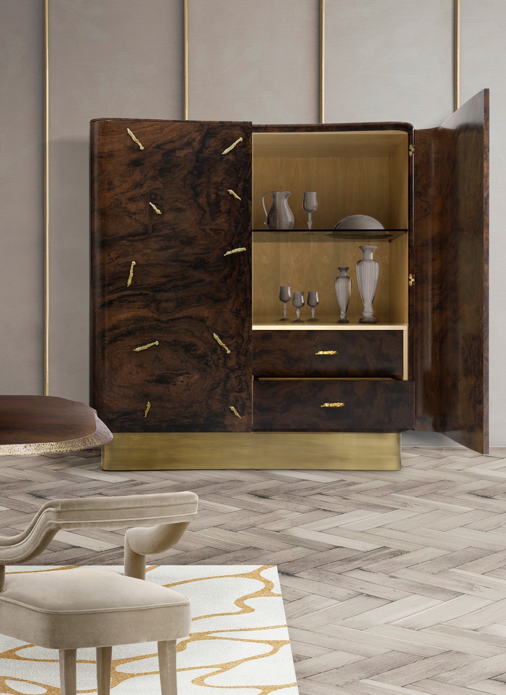 Transform Your Dining Room With These Luxury Cabinets