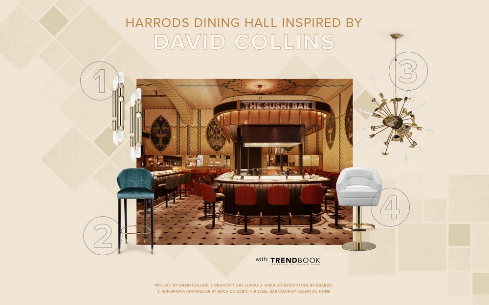 Harrods Dining Hall Inspired by David Collins